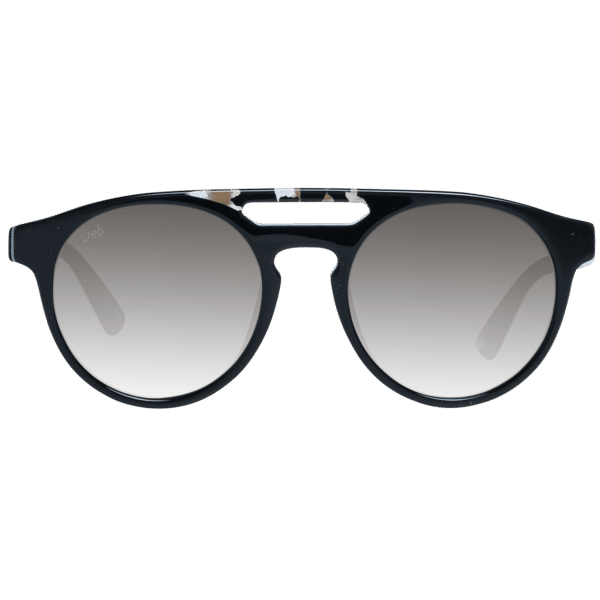 Web Sonnenbrille WE0262 5105B – Frontansicht mit Kunststoff Rahmen und Grau Gläsern