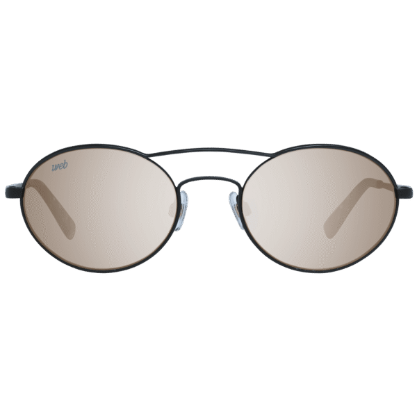 Web Sonnenbrille WE0270 5302G – Frontansicht mit Metall Rahmen und Grau Gläsern