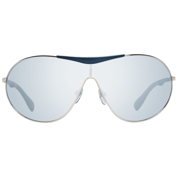 Web Sonnenbrille WE0282 0032X – Frontansicht mit Metall Rahmen und Blau Gläsern