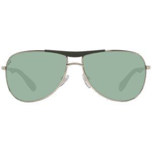 Web Sonnenbrille WE0296 6632P – Frontansicht mit Metall & Kunststoff Rahmen und Grün Gläsern