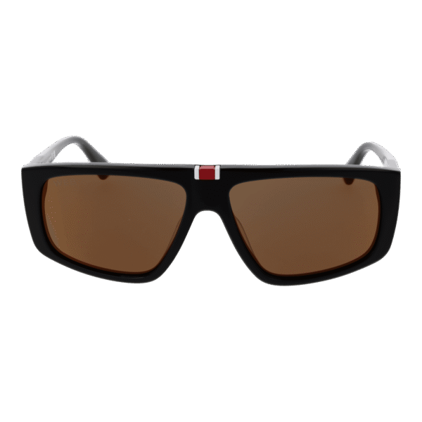 Web Sonnenbrille WE0358 5801A – Frontansicht mit Azetat Rahmen und Gelb Gläsern