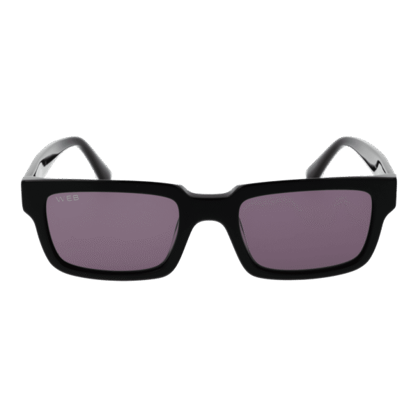 Web Sonnenbrille WE0360 5301A – Frontansicht mit Azetat Rahmen und Grau Gläsern