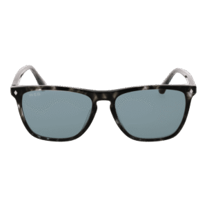 Web Sonnenbrille WE0363 5520V – Frontansicht mit Azetat Rahmen und Grün Gläsern