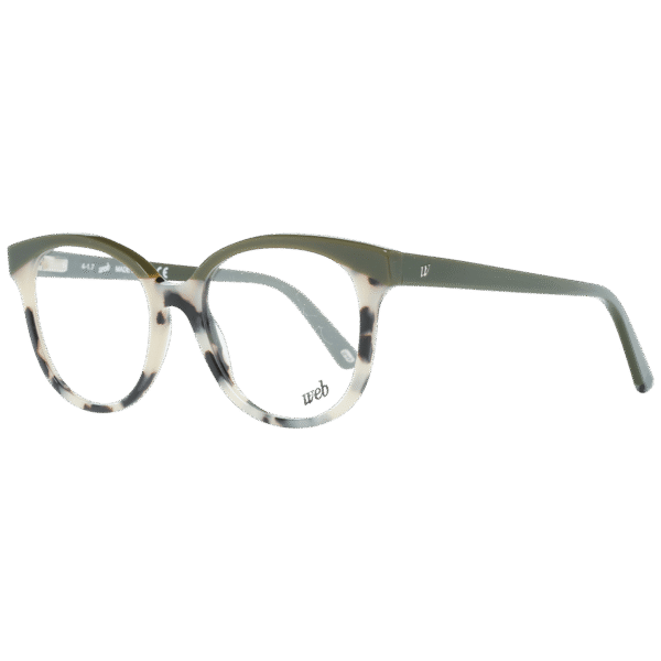Web Brille WE5196 50055 – 45° Seitenansicht Web )} Brille WE5196 50055 in Creme