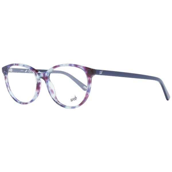 Web Brille WE5214 54A55 – 45° Seitenansicht Web )} Brille WE5214 54A55 in Blau