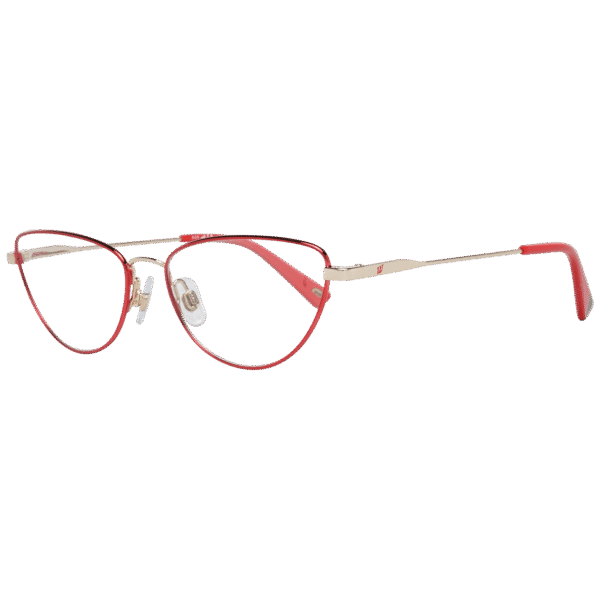 Web Brille WE5294 5332A – 45° Seitenansicht Web )} Brille WE5294 5332A in Rot