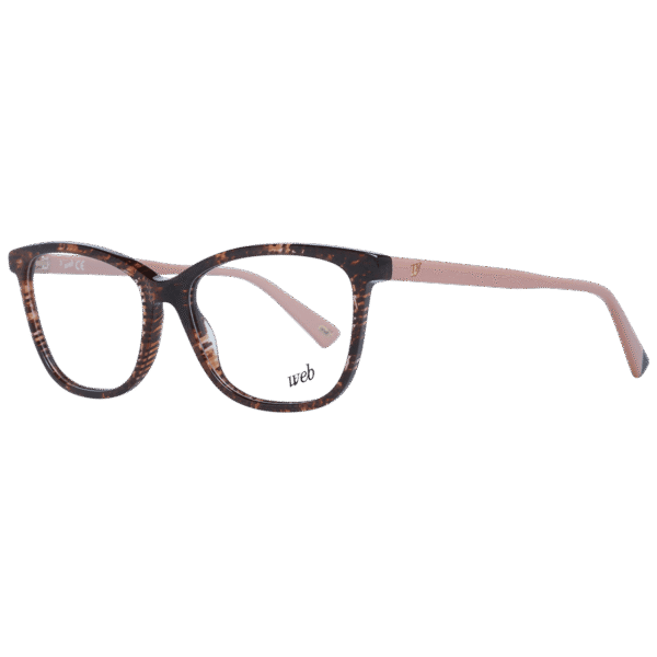 Web )} Brille WE5314 52056 in Braun
