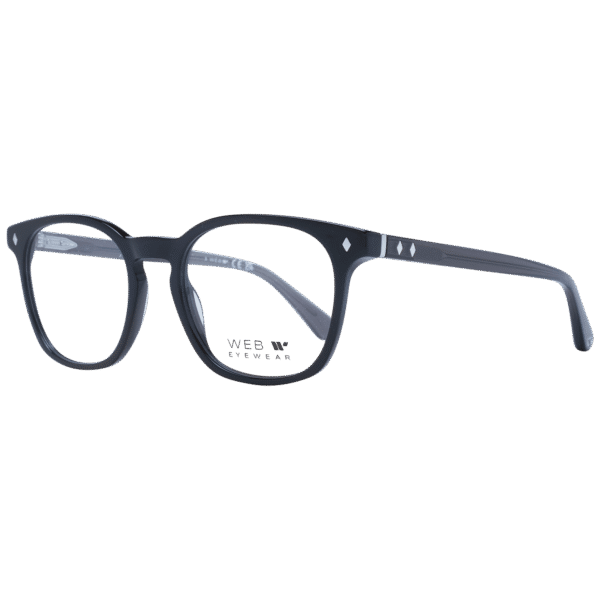 Web Brille WE5410 5201A – 45° Seitenansicht Web )} Brille WE5410 5201A in Schwarz