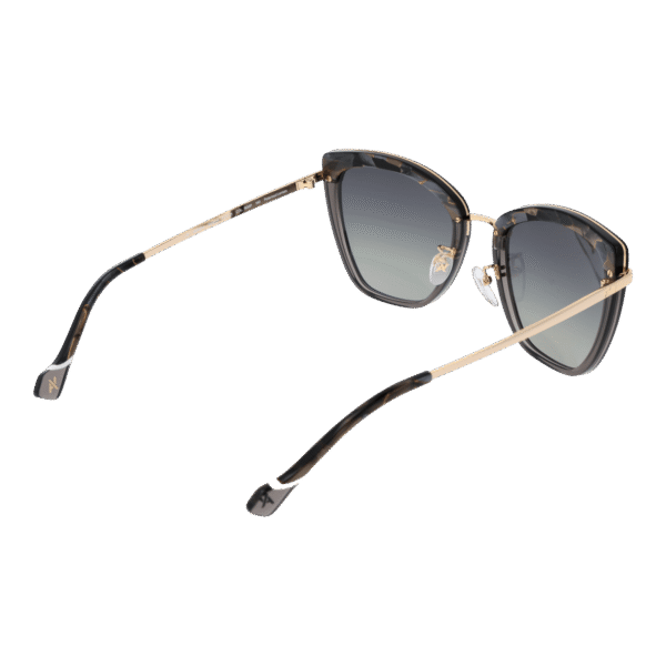 Rückansicht der Yalea Sonnenbrille SYA025 539G6P – Metall Rahmen