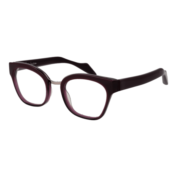 Yohji Yamamoto Brille YY1001 49710 – 45° Seitenansicht Yohji Yamamoto )} Brille YY1001 49710 in Lila