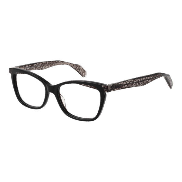 Yohji Yamamoto Brille YY1033 54079 – 45° Seitenansicht Yohji Yamamoto )} Brille YY1033 54079 in Schwarz