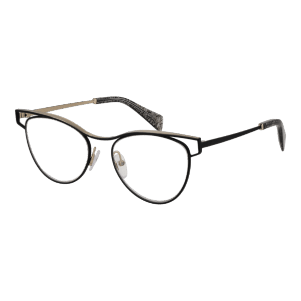Yohji Yamamoto )} Brille YY3016 52004 in Schwarz