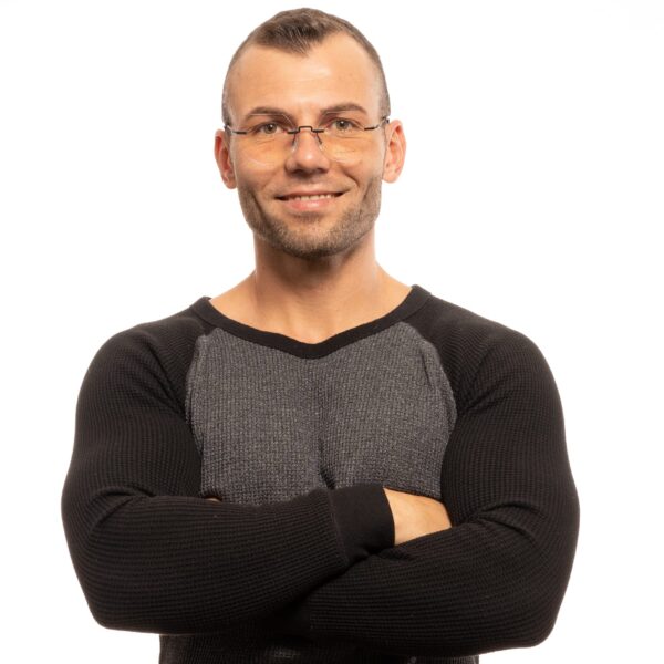 Rückansicht/Bügel der Yohji Yamamoto Brille YY3018 53002