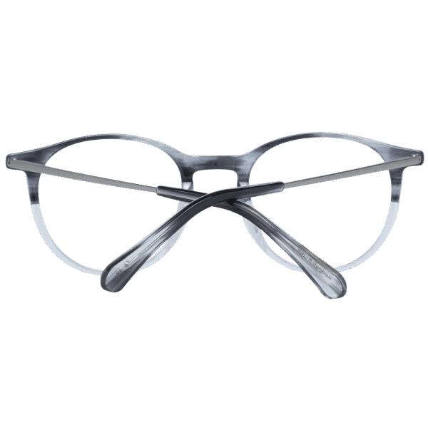 Frontansicht der Zac Posen Brille ZRAN 50NV – Rahmen Metall & Zellulose Azetat