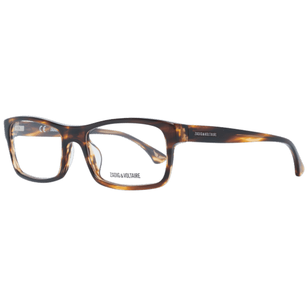 Zadig & Voltaire Brille VZV028 5409RS – 45° Seitenansicht Zadig & Voltaire )} Brille VZV028 5409RS in Braun