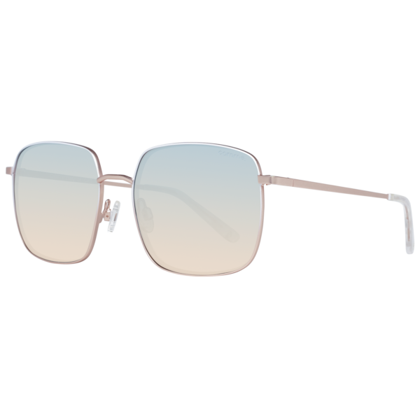 Comma Quadrat Sonnenbrille 77141 5600 in Rosé Gold – 45° Seitenansicht