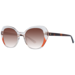 Comma Oval Sonnenbrille 77153 5167 in Transparent – 45° Seitenansicht