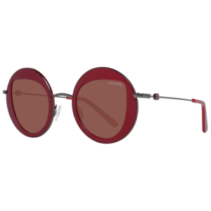 Comma Rund Sonnenbrille 77157 4679 in Rot – 45° Seitenansicht
