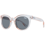 Superdry Katzenaugen Sonnenbrille SDS Hara 51172 in Transparent – 45° Seitenansicht