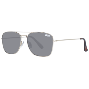 Superdry Quadrat Sonnenbrille SDS Trident 55001 in Gold – 45° Seitenansicht