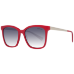 Ana Hickmann Katzenaugen Sonnenbrille HI9057 53D01 in Rot – 45° Seitenansicht