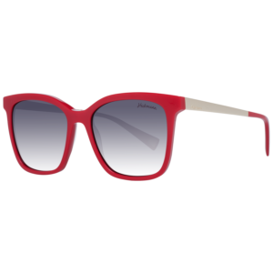 Ana Hickmann Katzenaugen Sonnenbrille HI9057 53D01 in Rot – 45° Seitenansicht