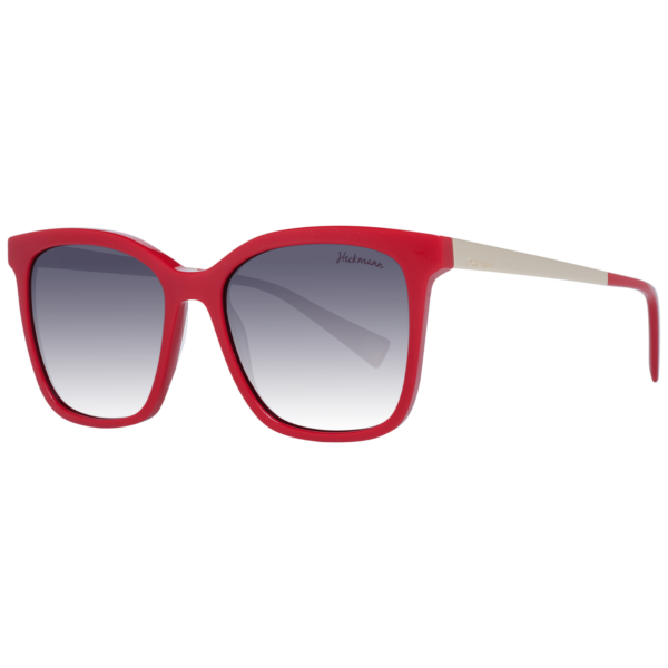 Ana Hickmann Katzenaugen Sonnenbrille HI9057 53D01 in Rot – 45° Seitenansicht