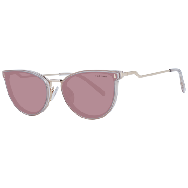 Ana Hickmann Sonnenbrille HI9117 58T01 – 45° Seitenansicht Ana Hickmann Katzenaugen Sonnenbrille HI9117 58T01 in Gold – 45° Seitenansicht