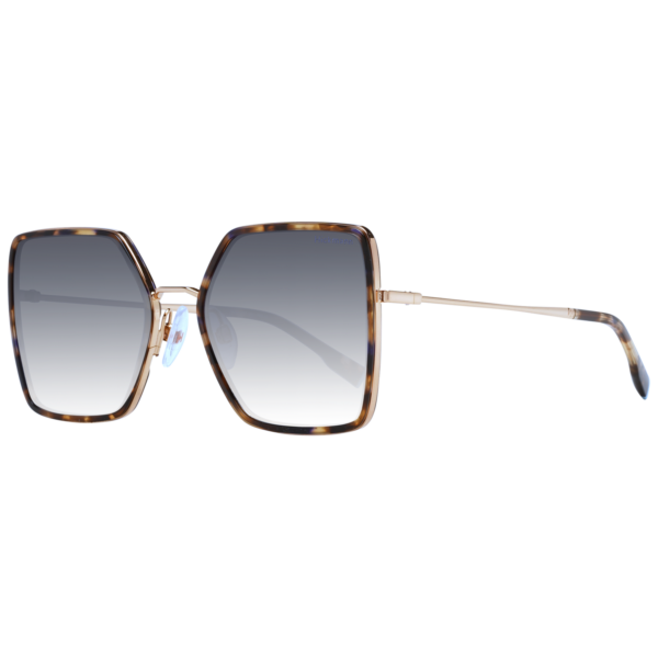 Ana Hickmann Quadrat Sonnenbrille HIY3002 52G21 in Braun – 45° Seitenansicht