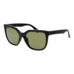 Serengeti Quadrat Sonnenbrille SS536002 in Schwarz – 45° Seitenansicht