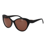 Replay Katzenaugen Sonnenbrille RY582 57S01 in Schwarz – 45° Seitenansicht