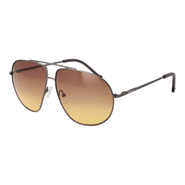Replay Pilotenbrille Sonnenbrille RY623 62S04 in Gunmetal – 45° Seitenansicht
