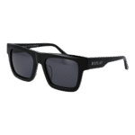 Replay Rechteck Sonnenbrille RY634 52S01 in Schwarz – 45° Seitenansicht