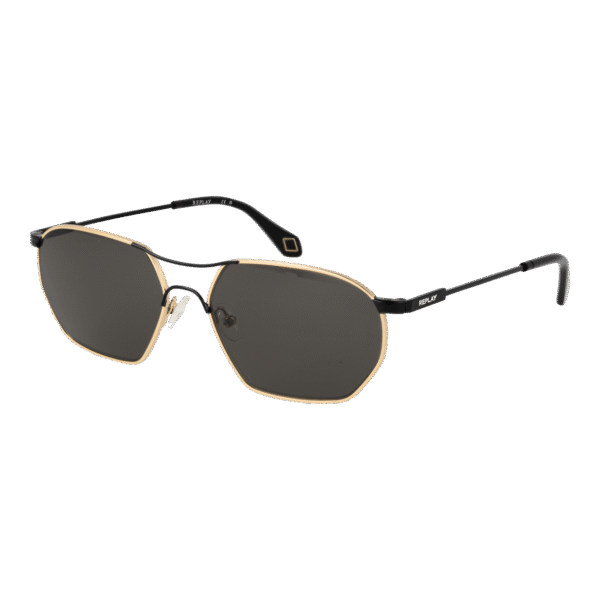 Replay Sonnenbrille RY269V 5802S – 45° Seitenansicht Replay Pilotenbrille Sonnenbrille RY269V 5802S in Gold – 45° Seitenansicht