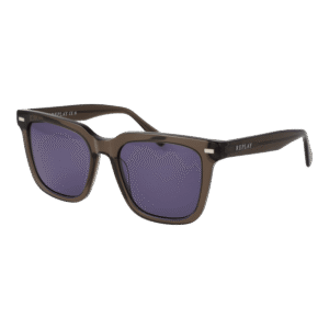 Replay Quadrat Sonnenbrille RY666S 54R02 in Braun – 45° Seitenansicht