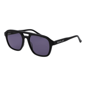 Replay Pilotenbrille Sonnenbrille RY679S 55H01 in Schwarz – 45° Seitenansicht