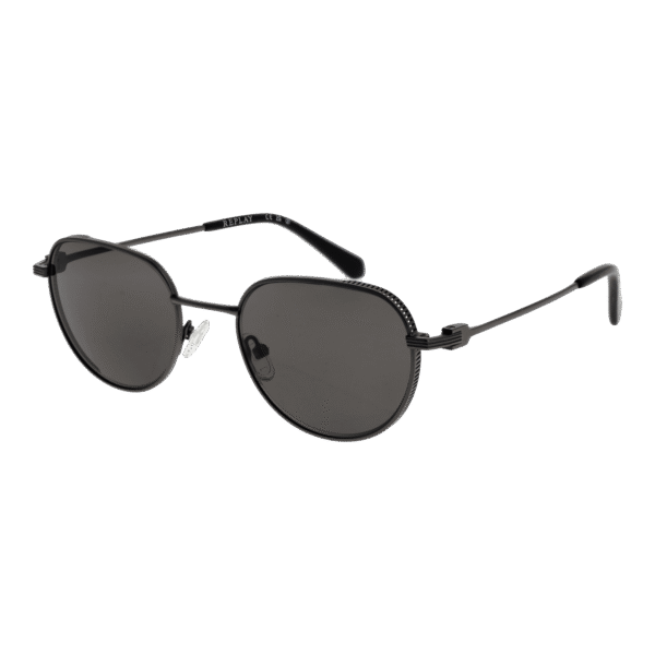 Replay Panto Sonnenbrille RY460V 5103S in Gunmetal – 45° Seitenansicht