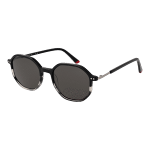 Replay Panto Sonnenbrille RY469V 5101S in Schwarz – 45° Seitenansicht