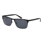 Skechers Rechteck Sonnenbrille SE6135 5702D in Schwarz – 45° Seitenansicht