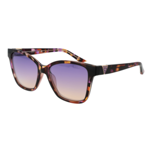 Guess Katzenaugen Sonnenbrille GU7776 5483Z in Braun – 45° Seitenansicht