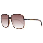 Guess Quadrat Sonnenbrille GF6146 5745F in Braun – 45° Seitenansicht