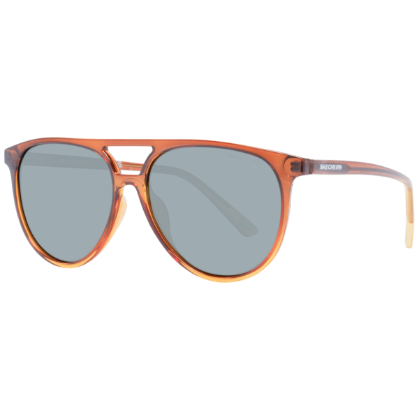 Skechers Pilotenbrille Sonnenbrille SE6180 5345R in Braun – 45° Seitenansicht