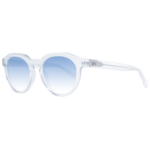 Guess Rund Sonnenbrille GU00063 5026W in Transparent – 45° Seitenansicht