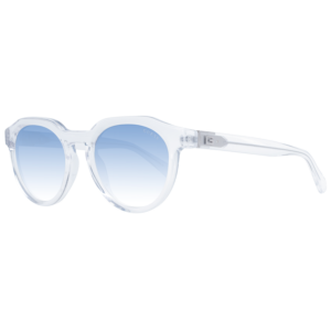 Guess Rund Sonnenbrille GU00063 5026W in Transparent – 45° Seitenansicht