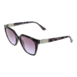 Guess Schmetterling Sonnenbrille GU7870 5583Z in Lila – 45° Seitenansicht