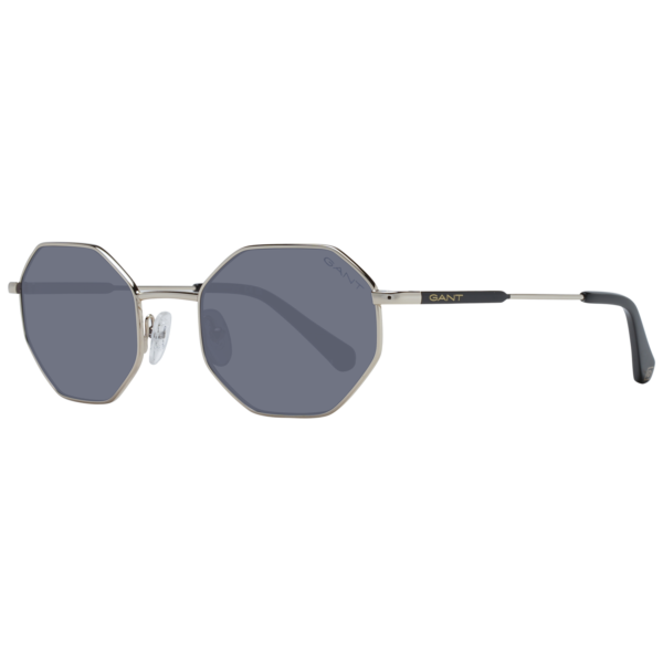 Gant Sonnenbrille GA8097 5032A – 45° Seitenansicht Gant Geometric Sonnenbrille GA8097 5032A in Gold – 45° Seitenansicht