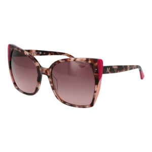 Marciano by Guess Schmetterling Sonnenbrille GM0831 5874T in Braun – 45° Seitenansicht