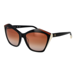 Marciano by Guess Schmetterling Sonnenbrille GM0832 5905F in Schwarz – 45° Seitenansicht