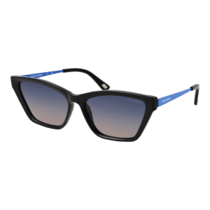 Skechers Katzenaugen Sonnenbrille SE6286 5601D in Schwarz – 45° Seitenansicht