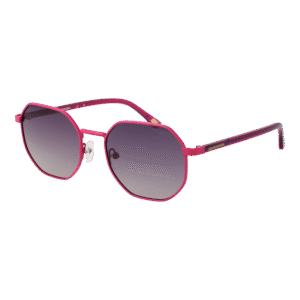 Skechers Rechteck Sonnenbrille SE6288 5476H in Rosa – 45° Seitenansicht